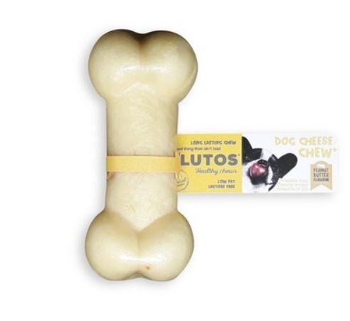 Plutos Cheese Chew Peanut Butter Medium