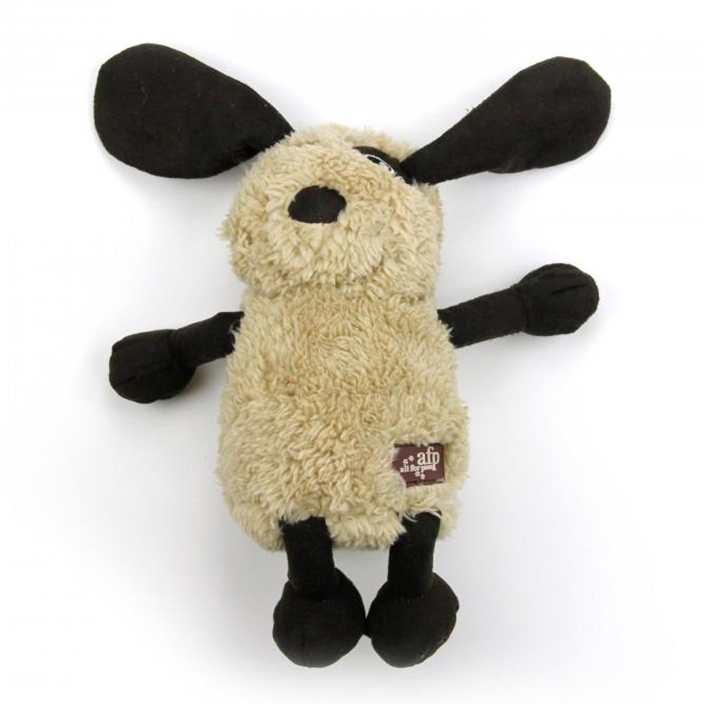 AFP lamb flopper soft dog toy - dog
