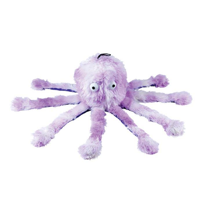 Gor Pets Reef Octopus Soft Squeaky Dog Toy - Purple