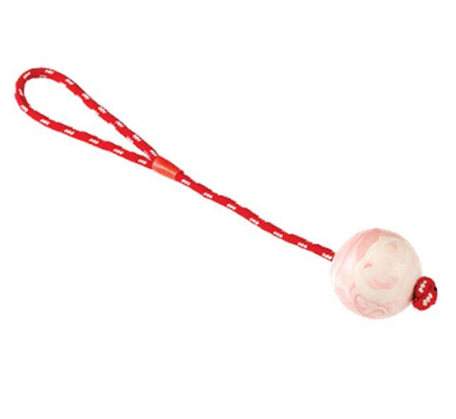 Gor Pets Gor Rubber Rope Ball Pink