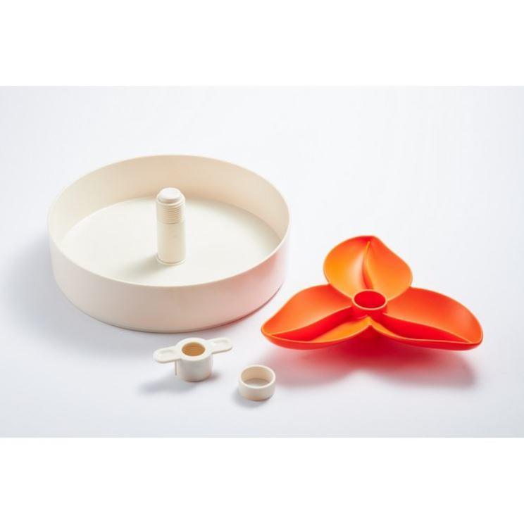 Spin Interactive Slow Feed Bowl Orange Parts