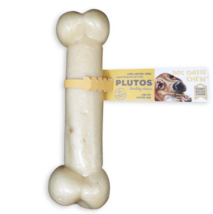 Plutos Cheese Chew Peanut Butter Large