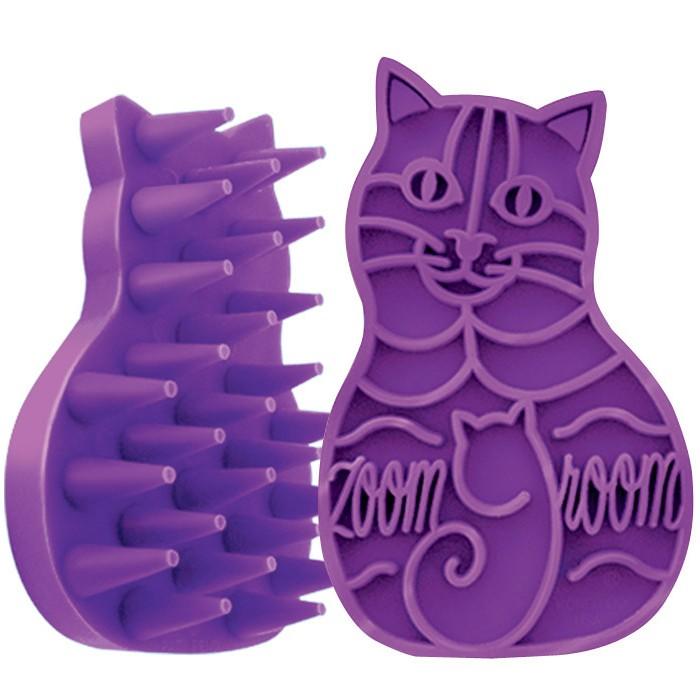 KONG ZoomGroom For Cats Purple