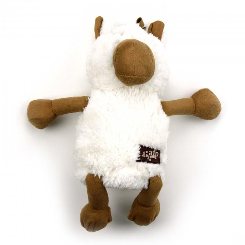 AFP lamb flopper soft dog toy - horse