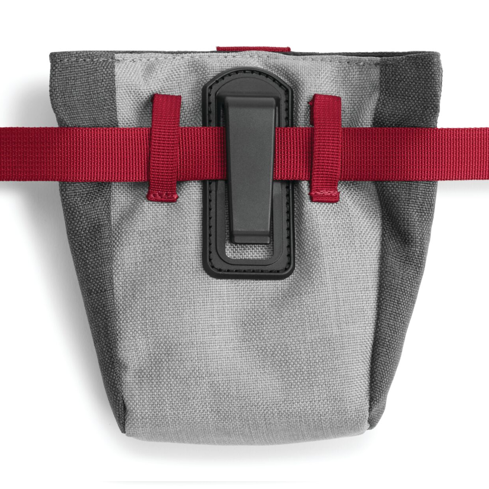 Ruffwear Treat Trader Treat Bag with waist attachment detail