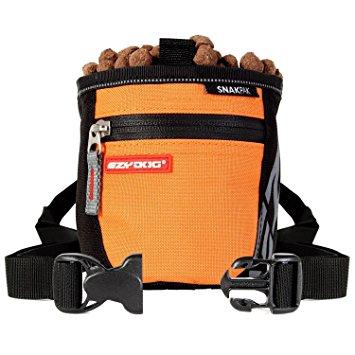 EzyDog SnakPak Dog Treat Bag Orange