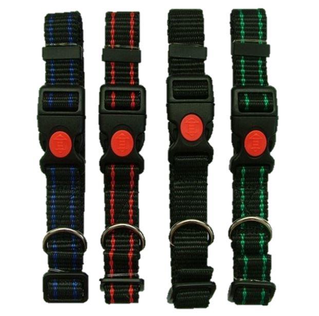 Kumfi Kombi Collar with Locking Snap Clip Colours