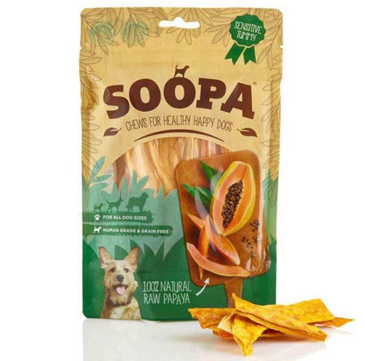 Soopa Papaya Natural Hypoalergenic Dog Treats