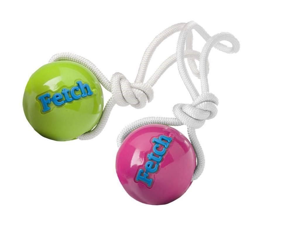 Planet Dog Orbee-Tuff Fetch Ball With Rope