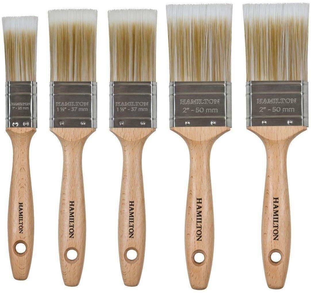 Hamilton Perfection Pure Synthetic Paint Brush Set 2 Piece 1.5