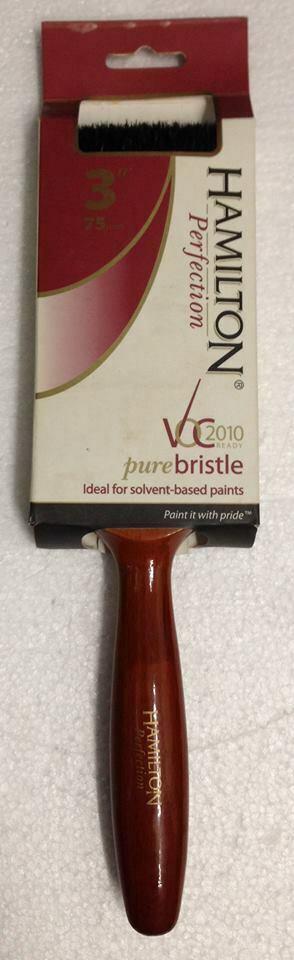 Hamilton and Dosco Professional Paint Brush Natural Bristle Boat Paint Brushes