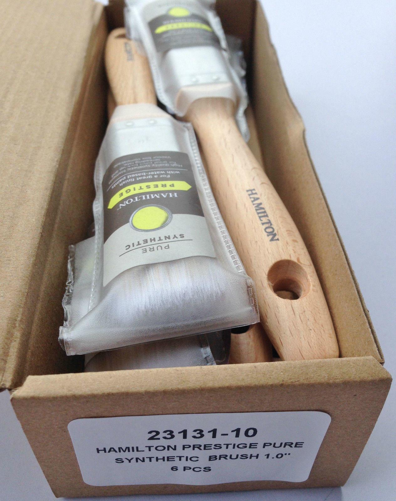 Hamilton Prestige Synthetic paint brush Pack of 6