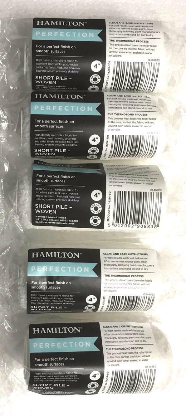 Hamilton Midi Sleeve Short Pile Pack of 5 100mm