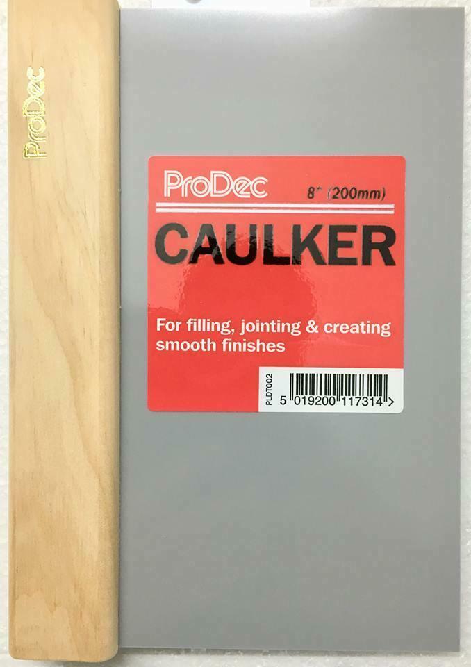 10" & 12" Plastering Tool Decorating plasterers ProDec Caulking Blades Sizes 8" 