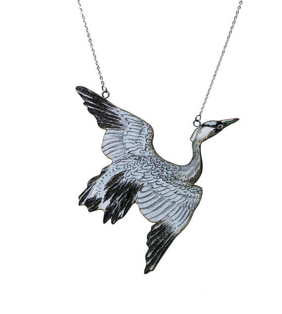 Vintage Bird Necklace 108