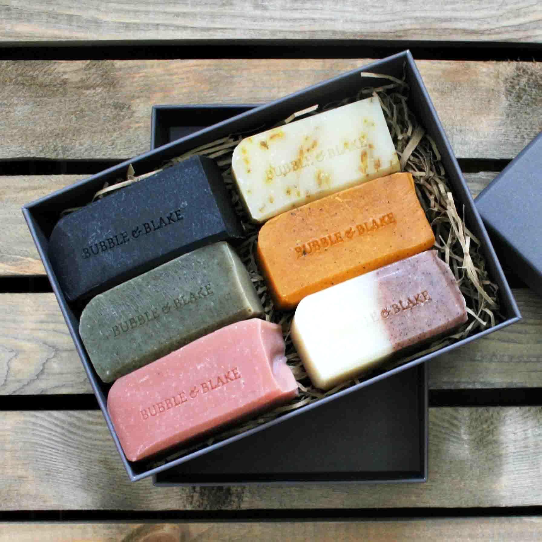 Minin Soaps Gift Box EcoFriendly & Vegan Soap Gift Set UK