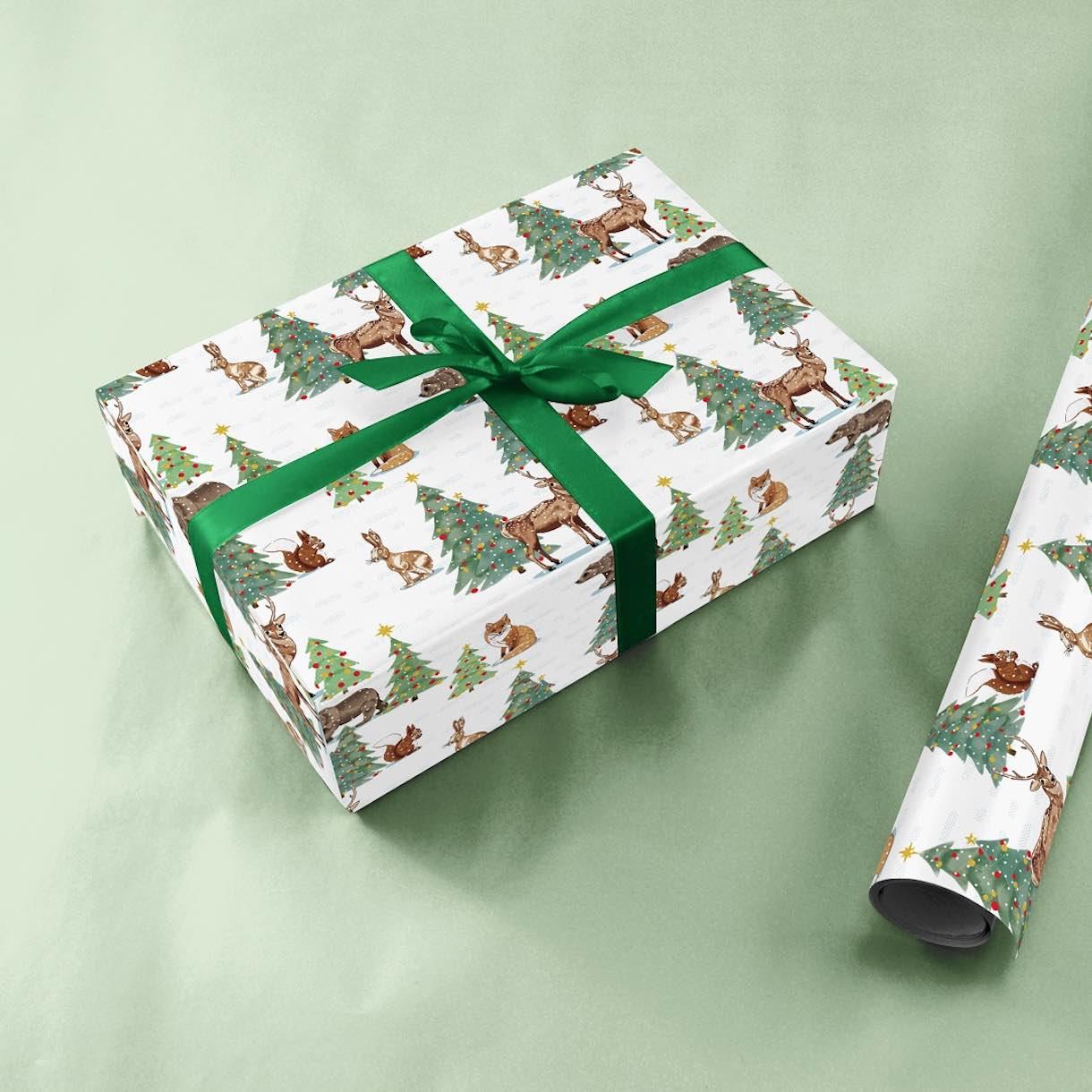 Recyclable Christmas Wrapping Paper | Eco Friendly Xmas Gift Wrap UK