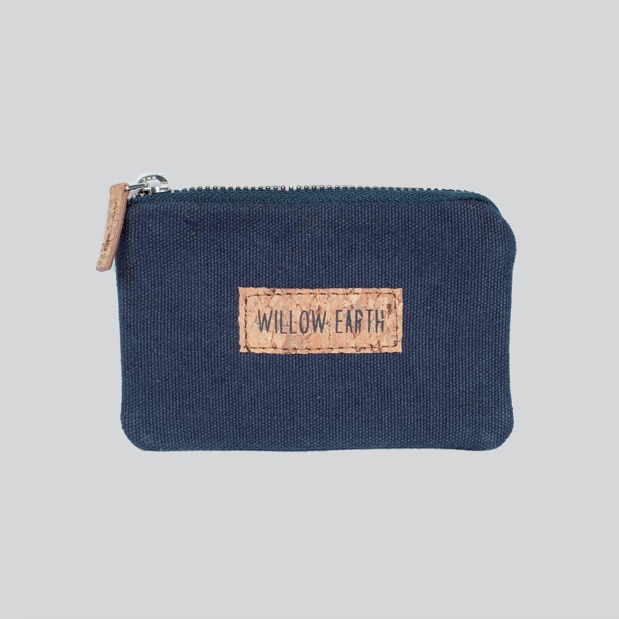 Canvas Coin Purse | Sustainable & Vegan Cotton Purse | Willow Earth