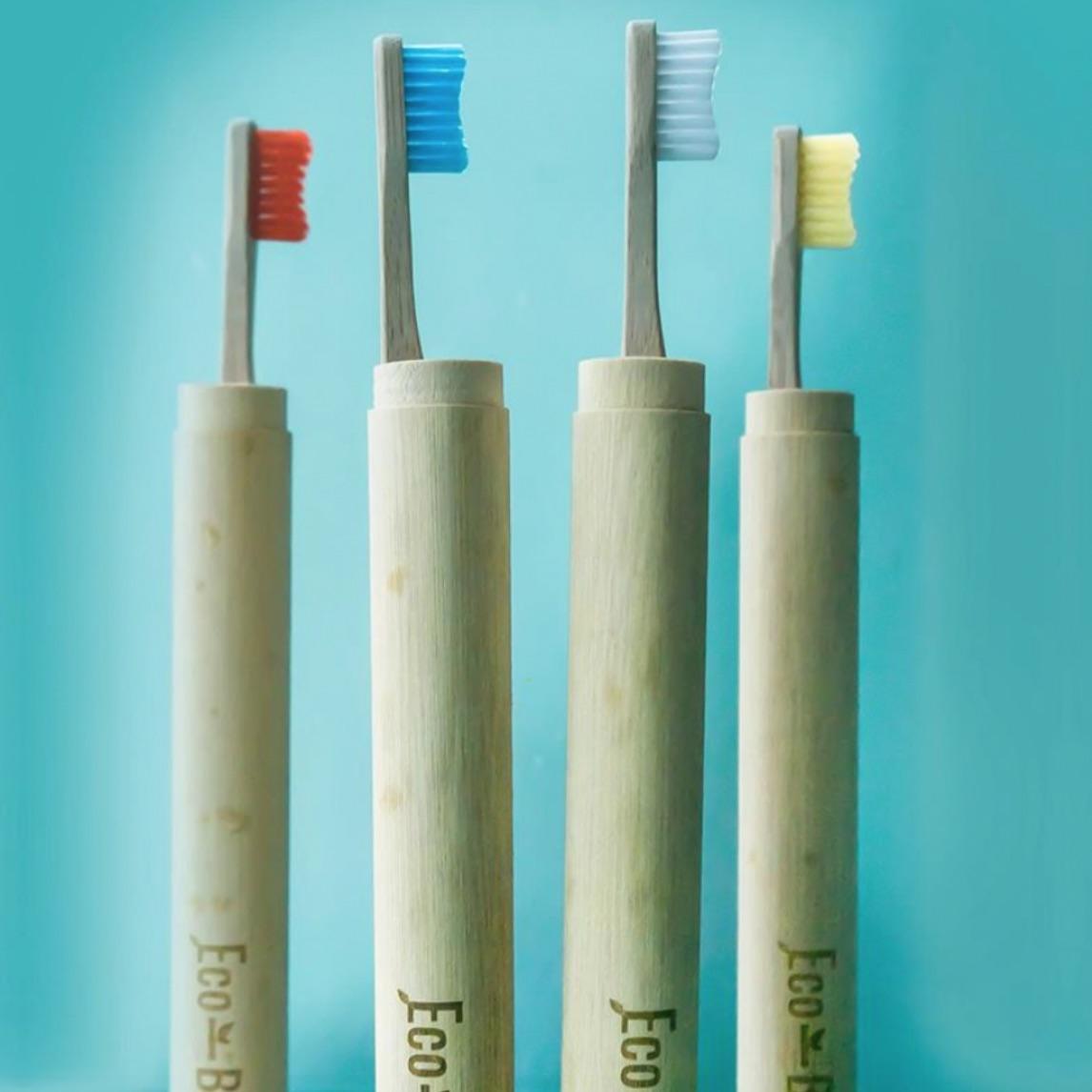 Bamboo Toothbrush Travel Case Sustainable Bamboo