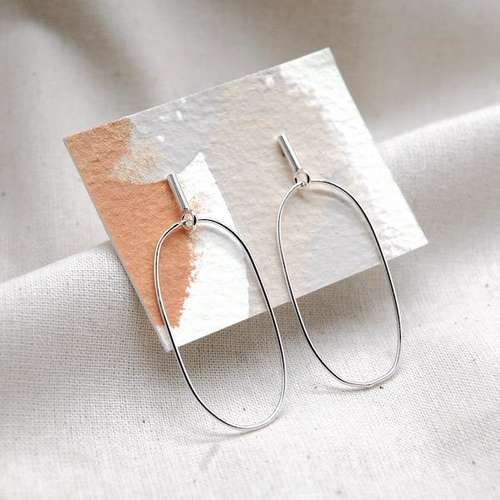 Vegan Jewellery Uk Unique Cruelty Free Bracelets Rings Necklaces Abstract Dangle Hoops With Round
