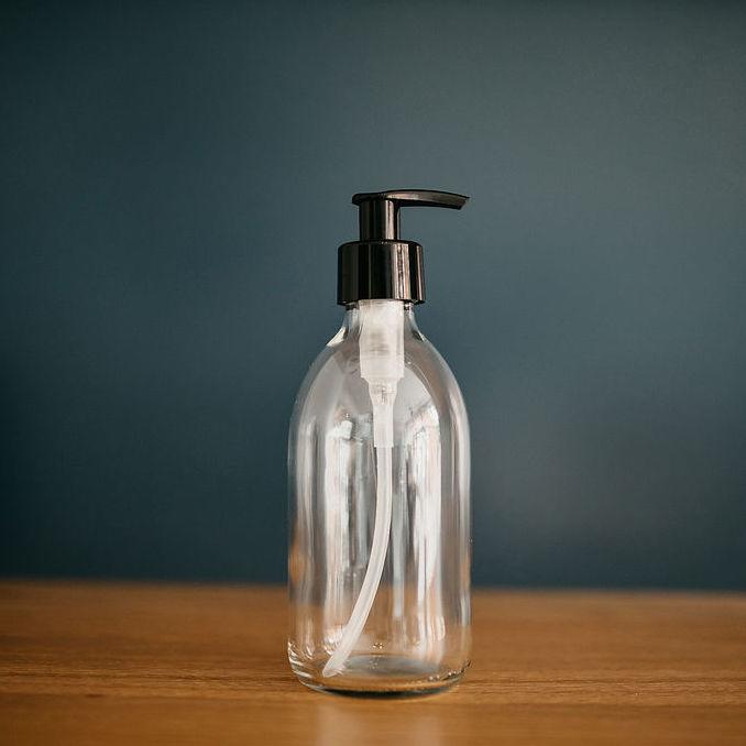Download Clear Glass Pump Bottles - Reusable Transparent Glass Bottles