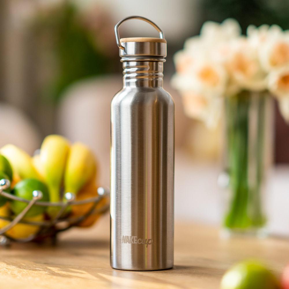 Eco 750ml Stainless Steel Water Bottle | Plastic-Free Reusable Bottle