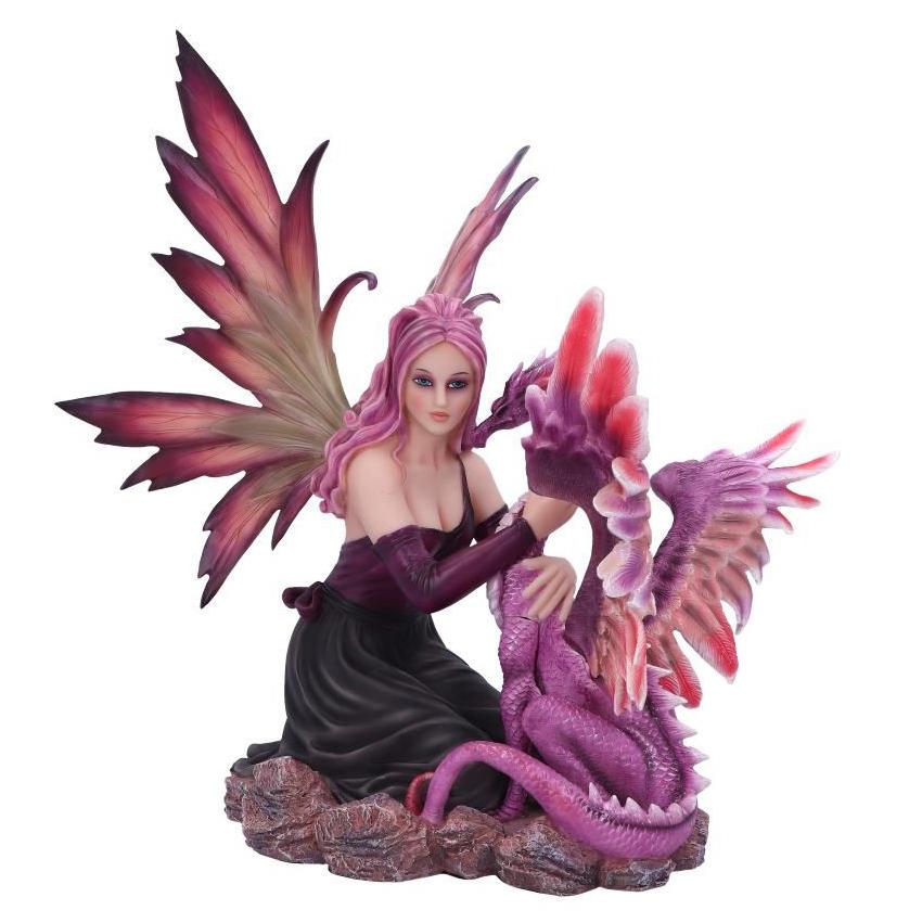 Nemesis Now Dark Beauty Fairy & Dragon Figurine D3435J7 - Giftware from  Hillier Jewellers UK