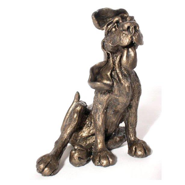 Rusty the Hound - Bronze Dog Sculpture - Harriet Dunn - Frith HD014