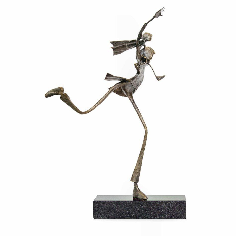 Stepping Out - Bronze Sculpture by Ed Rust - DeMontfort SRUT006