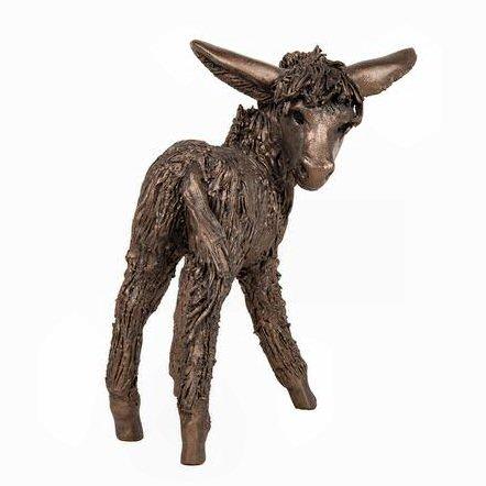Donkey Foal Standing - Bronze Sculpture - Veronica Ballan VB079