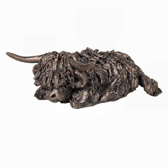 Morag Highland Cow - MINIMA Bronze Sculpture - Veronica Ballan VBM001