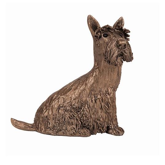 Fraser the Scottie - Bronze Dog Sculpture - Veronica Ballan VB081