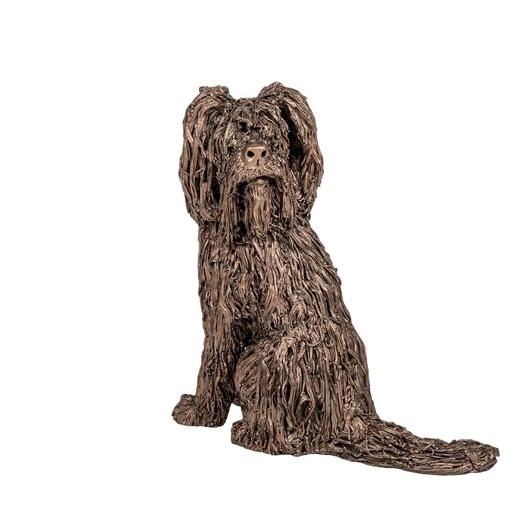 Vandal the Labradoodle - Bronze Dog Sculpture - Veronica Ballan VB093