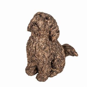 Harry the Cockapoo - Bronze Dog Sculpture - Adrian Tinsley AT049