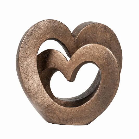 Love Hearts - Contemporary Bronze Sculpture - Adrian Tinsley AT048