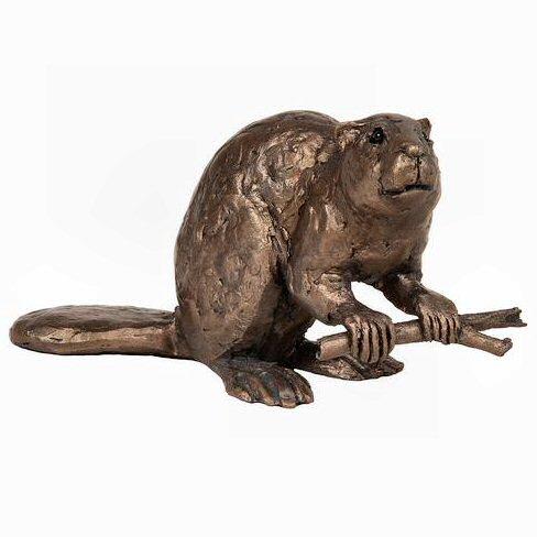 Beaver - Bronze Sculpture - Thomas Meadows TM061