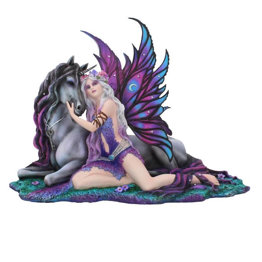 Nemesis Now Dark Beauty Fairy & Dragon Figurine D3435J7 - Giftware