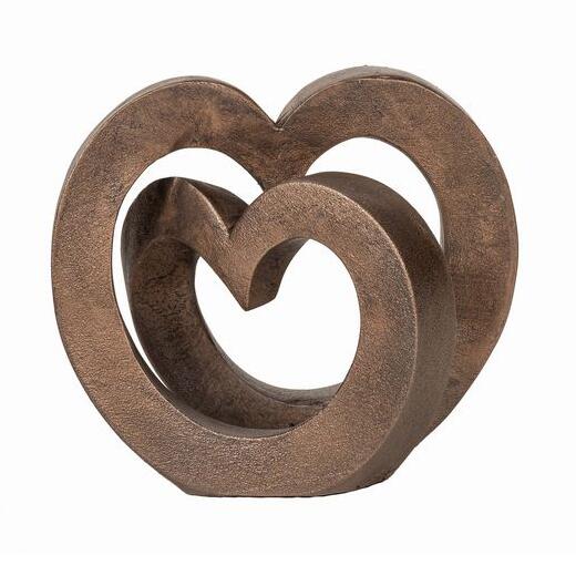Love Hearts - Contemporary Bronze Sculpture - Adrian Tinsley AT052