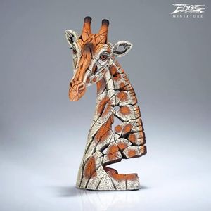 Giraffe Bust Miniature EDMIN09 EDGE sculpture by Matt Buckley