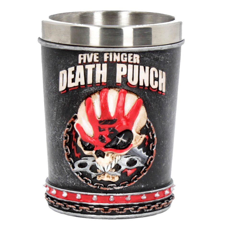 Five Finger Death Punch Shot Glass - Set of 2 - Nemesis Now B4655N9