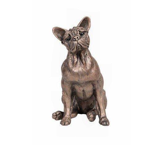 Sadie the French Bulldog - Bronze Dog Sculpture - Harriet Dunn - Frith HD103