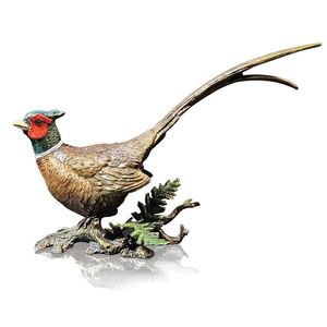 Pheasant with presentation box - Bronze Sculpture - Keith Sherwin 1164
