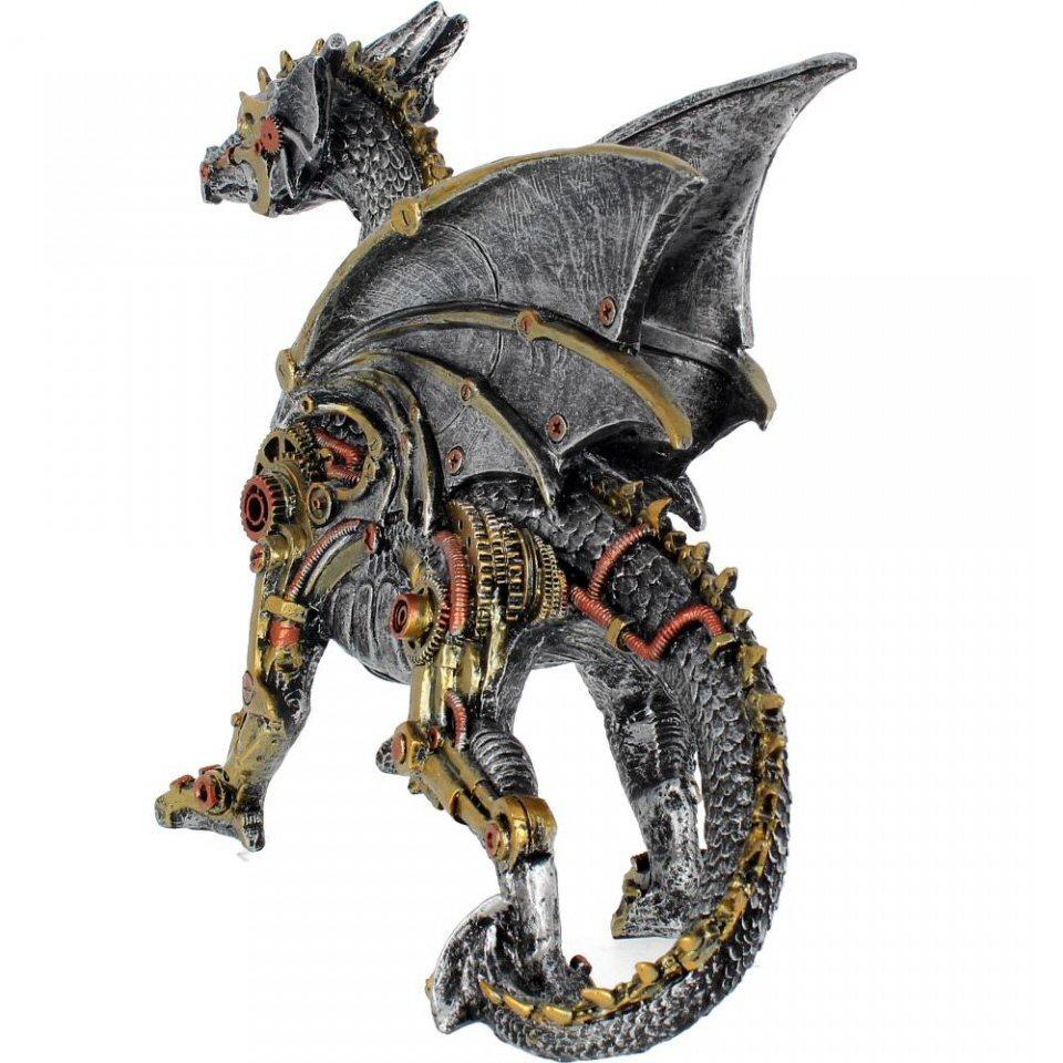 Dracus Machina (u2930h7) - steampunk dragon sculpture