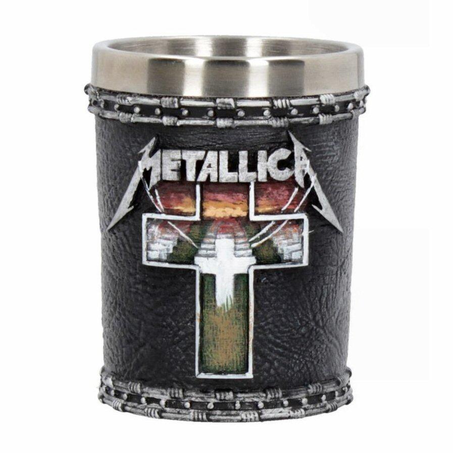 Metallica Shot Glass - Master of Puppets Set of 2 Nemesis Now B4683N9