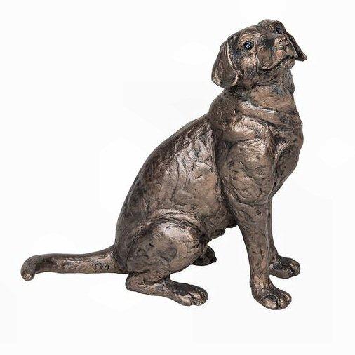 Harry the Labrador - Bronze Dog Sculpture - Thomas Meadows TM057