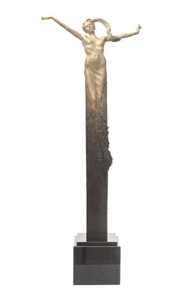 Freedom - Bronze Sculpture by Carl Payne - DeMontfort SPAC045
