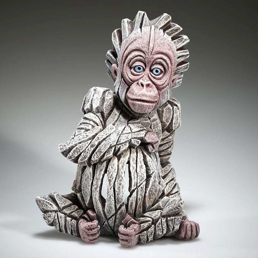 Matt Buckley The Edge Sculpture Baby Gorilla Sculpture - Ivey's Gifts And  Decor