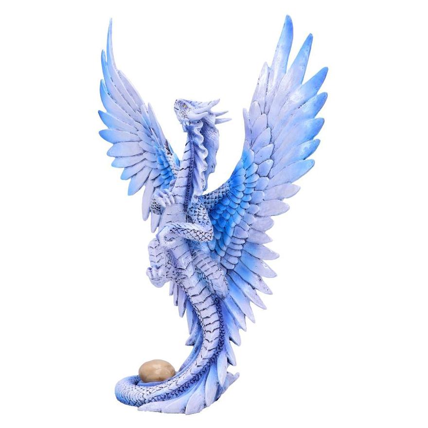 Adult Silver Dragon - Figurine by Anne Stokes - Nemesis Now D4906R0