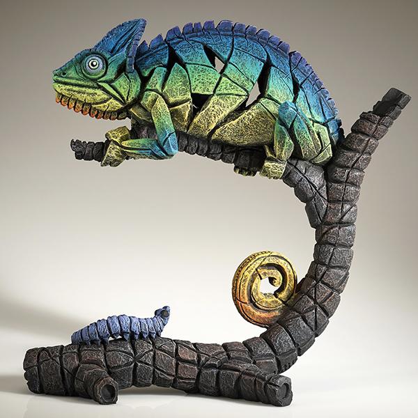 Chameleon - Rainbow Blue - EDGE Sculpture ED42RB - Matt Buckley