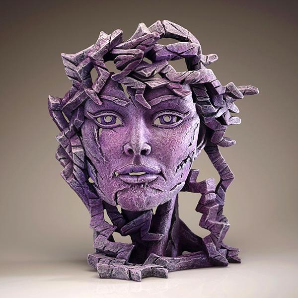 Venus Bust - Amethyst - EDGE Sculpture EDB03AM